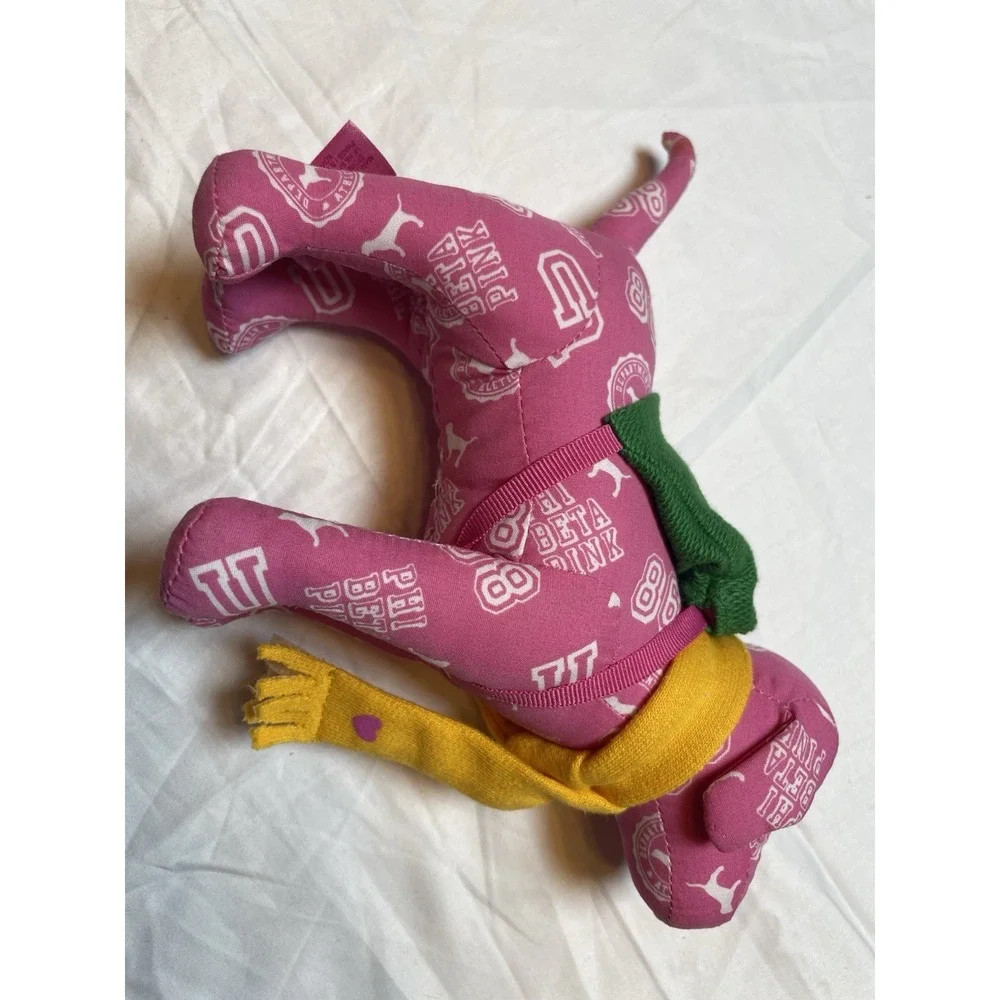 PINK Victoria's Secret 2007 Phi Beta Dog Plush Stuffed Animal-Rare